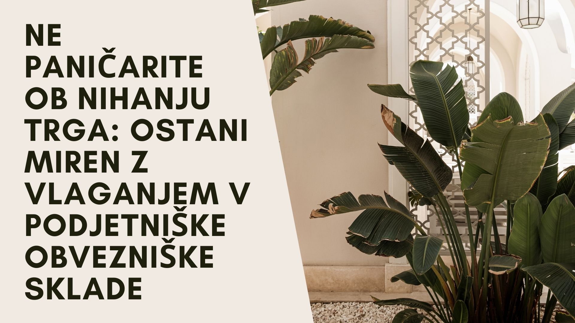 Ne Paničarite Ob Nihanju Trga: Ostani Miren Z Vlaganjem V Podjetniške Obvezniške Sklade Ne Paničarite Ob Nihanju Trga: Ostani Miren Z Vlaganjem V Podjetniške Obvezniške Sklade